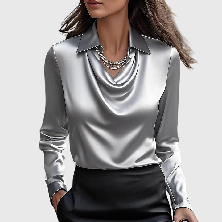 Zara™ | Saténová halenka