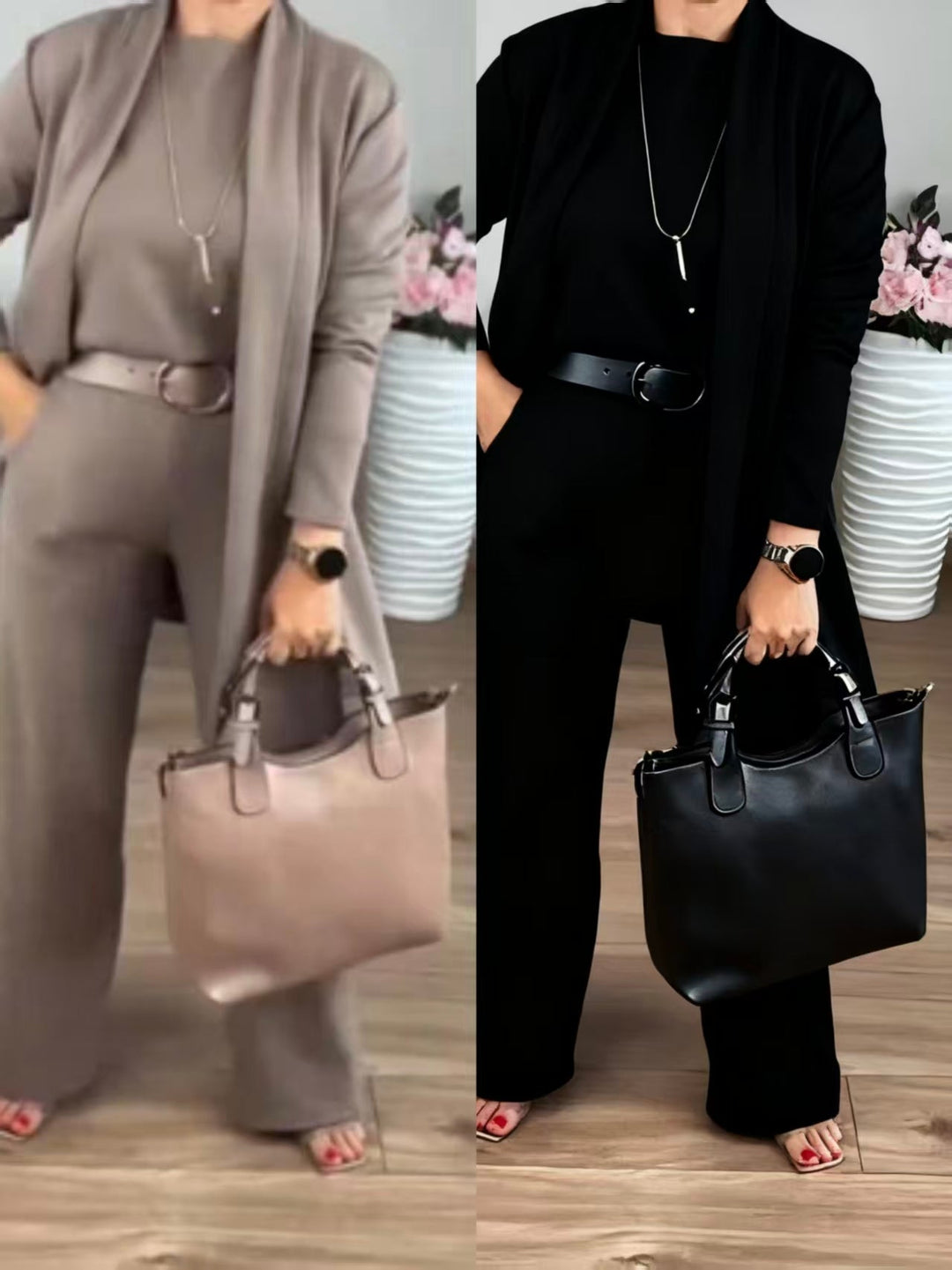 Isabella™ | Třídílná souprava kardiganu