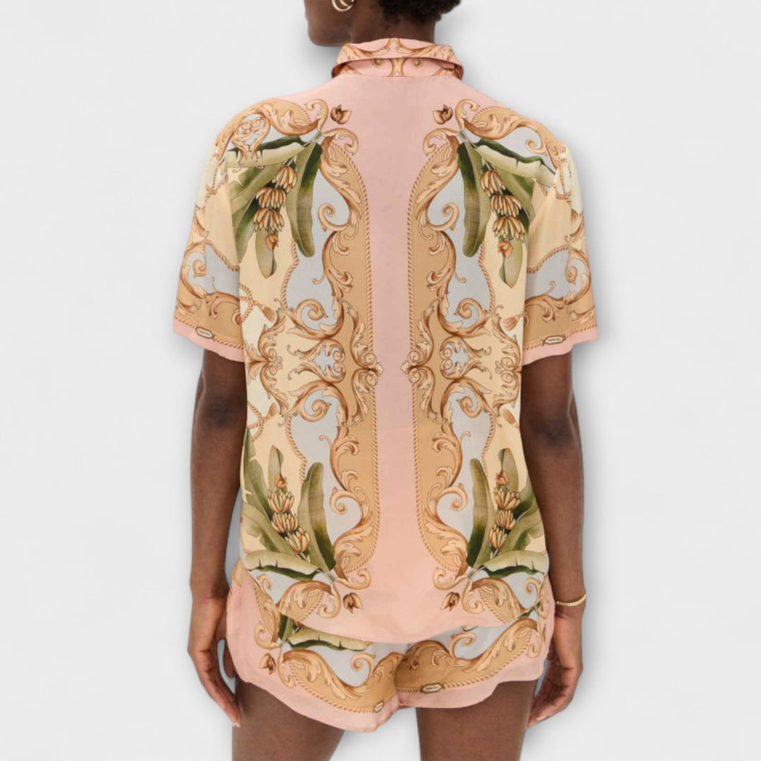 Maren – Souprava potisků s vintage botanickým vzorem (kaleidoskop)
