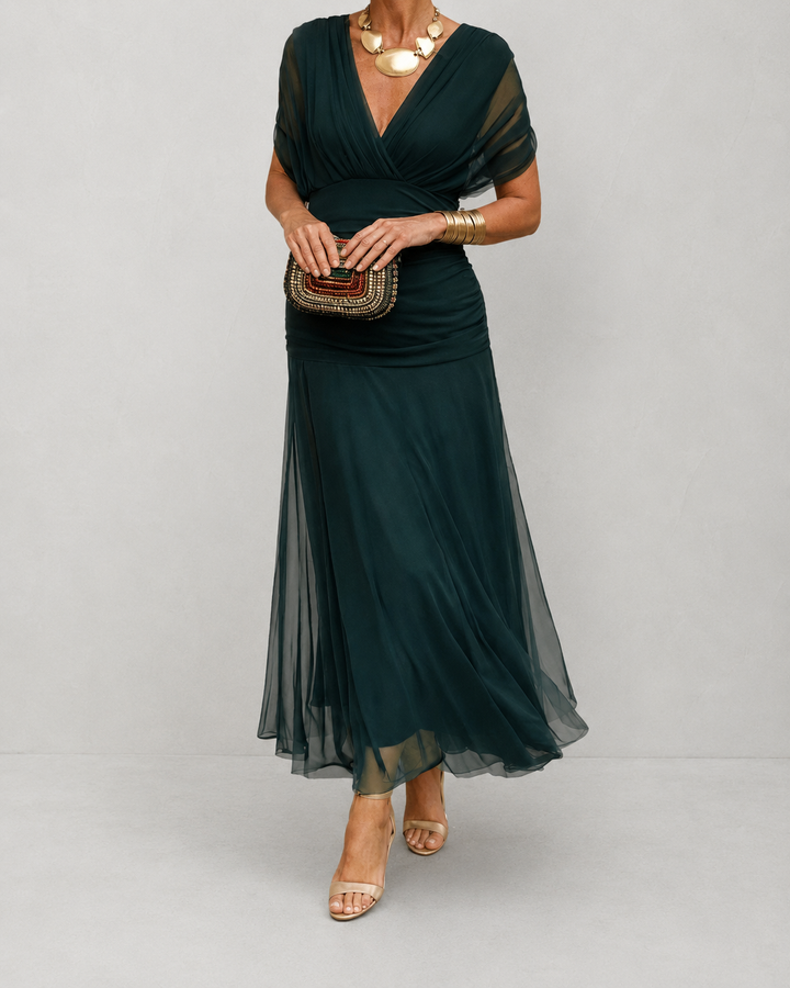Eliza™ – Elegantní zelené šaty