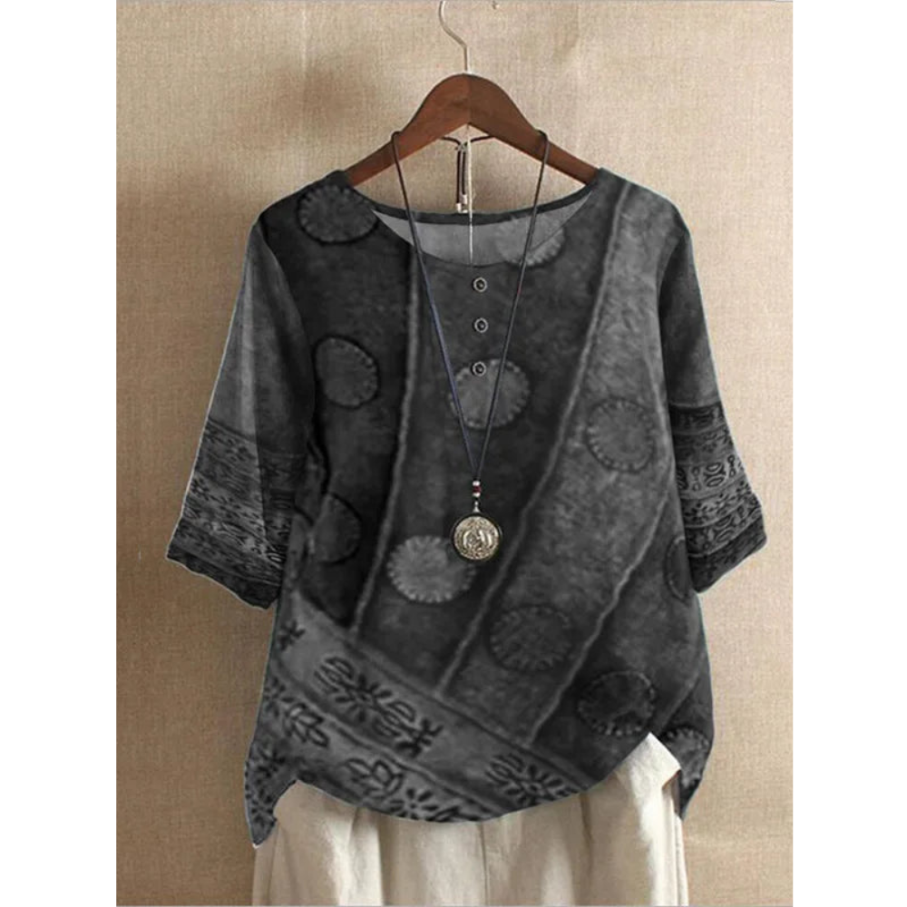 Valerie - Barevný boho-top