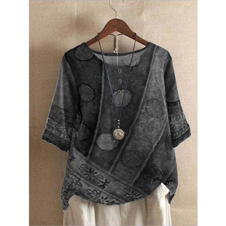 Valerie - Barevný boho-top