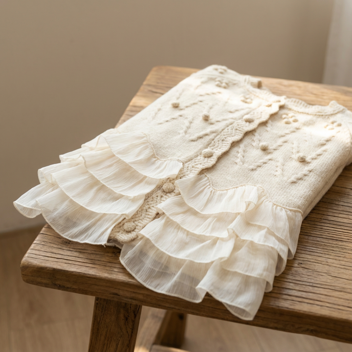 Natalie™ | Ruffle Cardigan