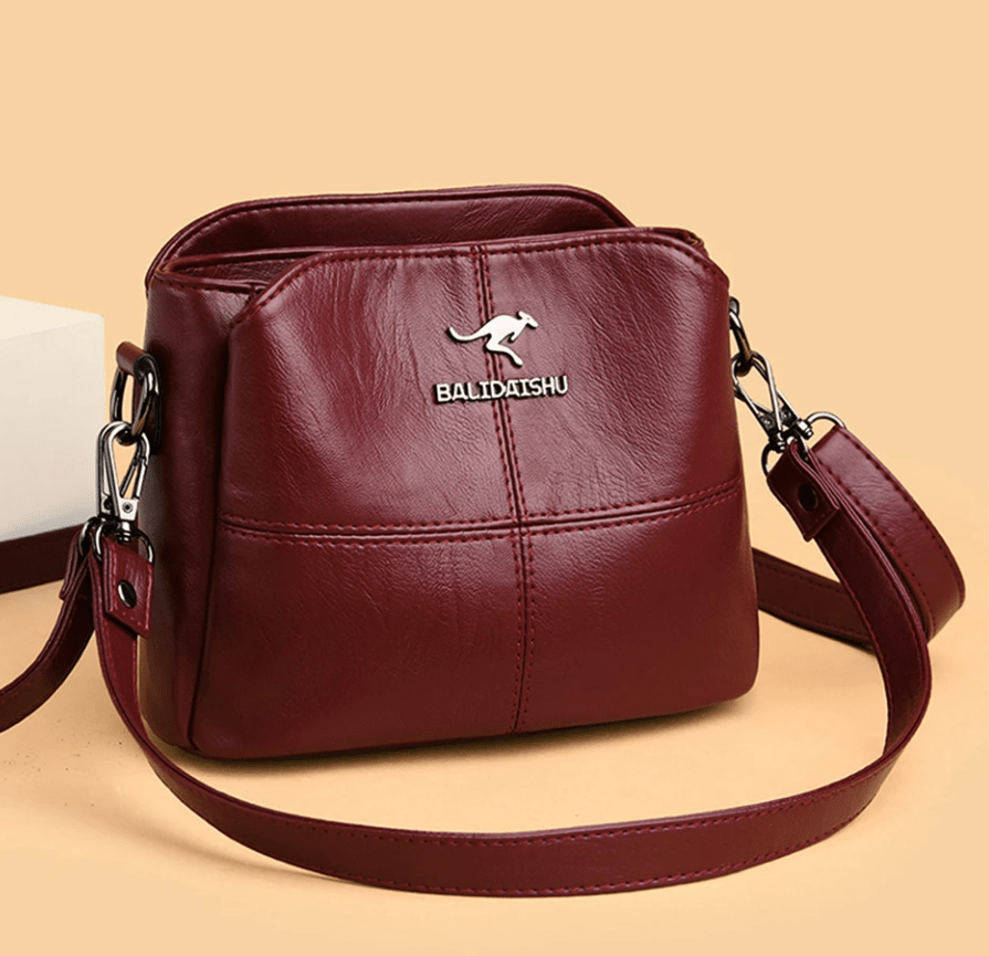 Jessica™ | Kožená crossbody kabelka