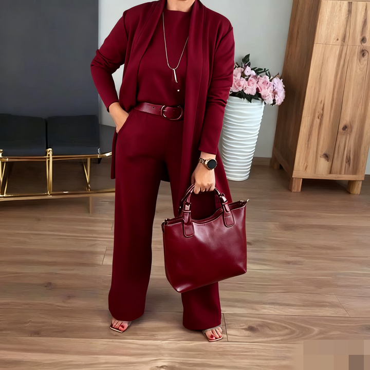 Isabella™ | Třídílná souprava kardiganu