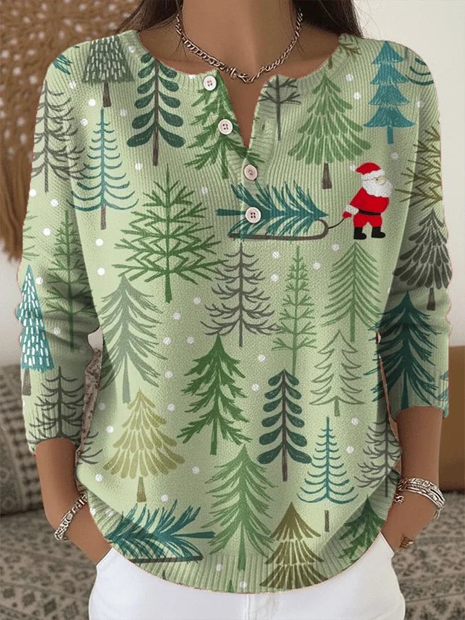 Hannah™ | Pletený svetr s knoflíkovými detaily