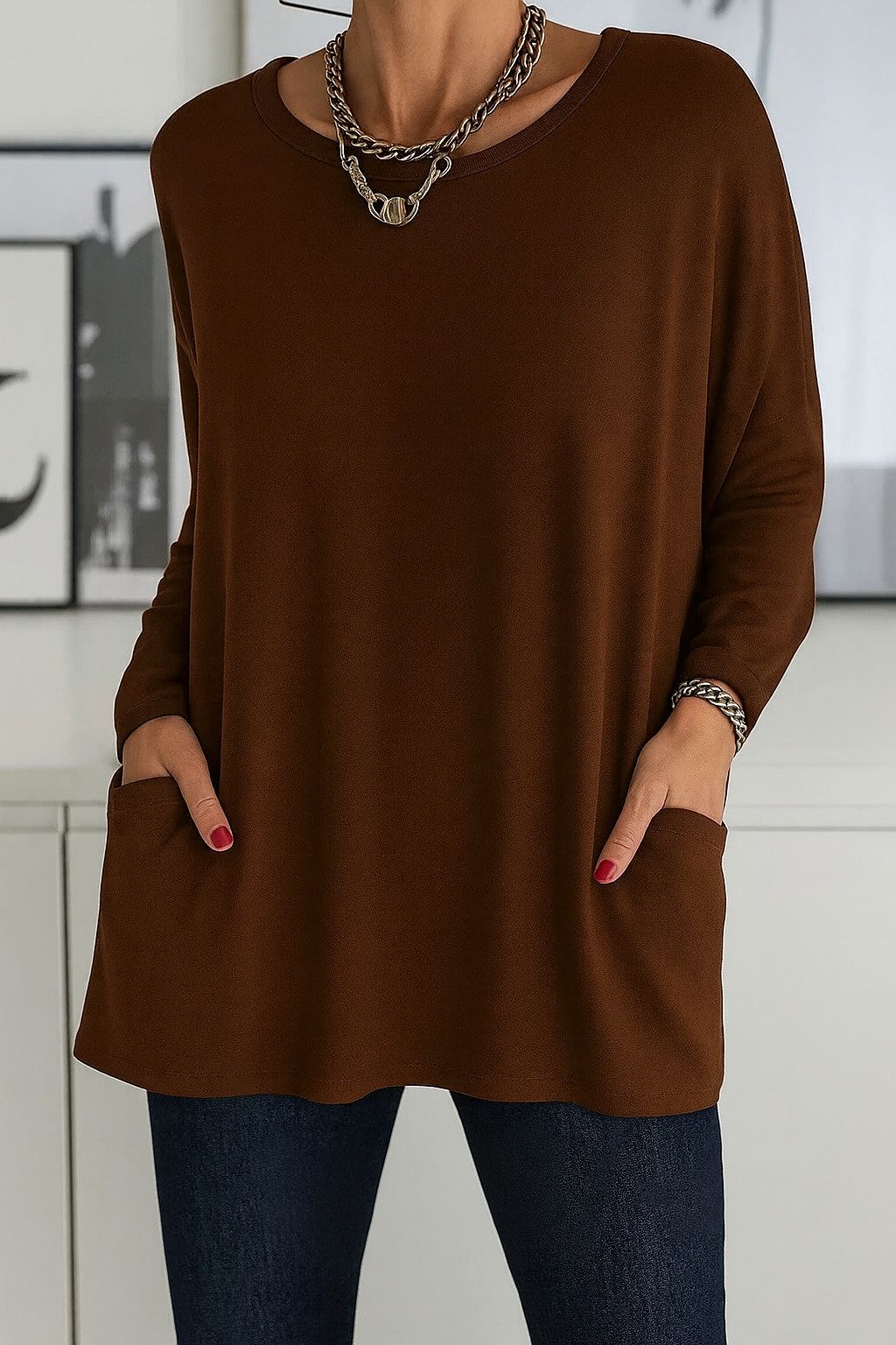 Lila™ | Měkká pletená tunika