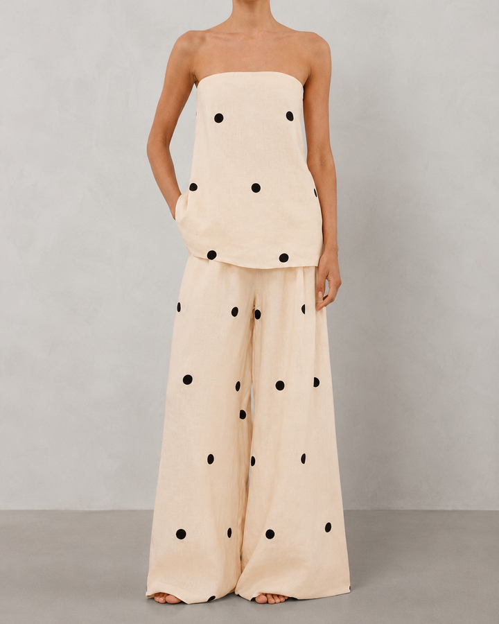Eva - Jumpsuit s Puntíky