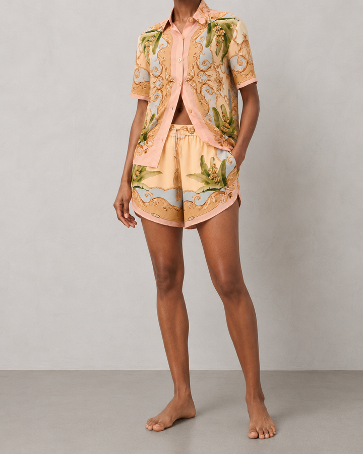 Jarmila - Vintage botanický kaleidoskopový tiskový set