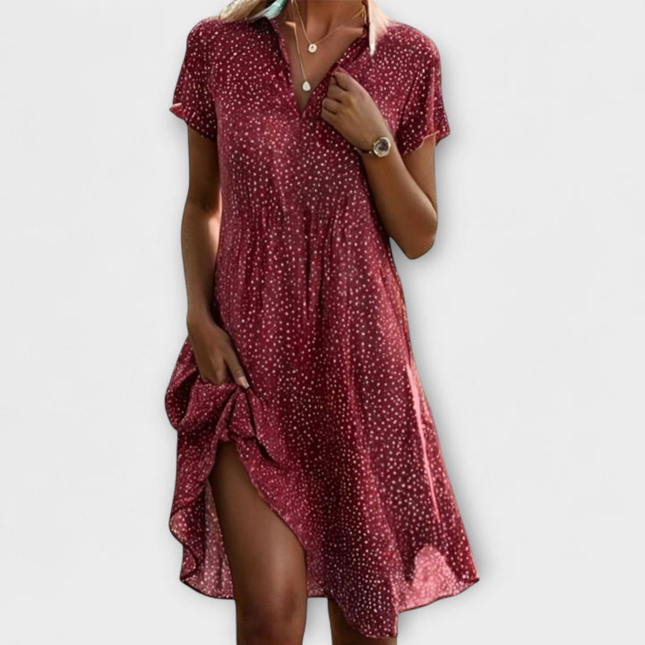 Sofia - Flowy Summer Dress with a Timeless Look
