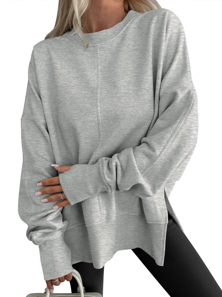 Charlotte™ | Oversized Mikina s kapucí a dlouhým rukávem