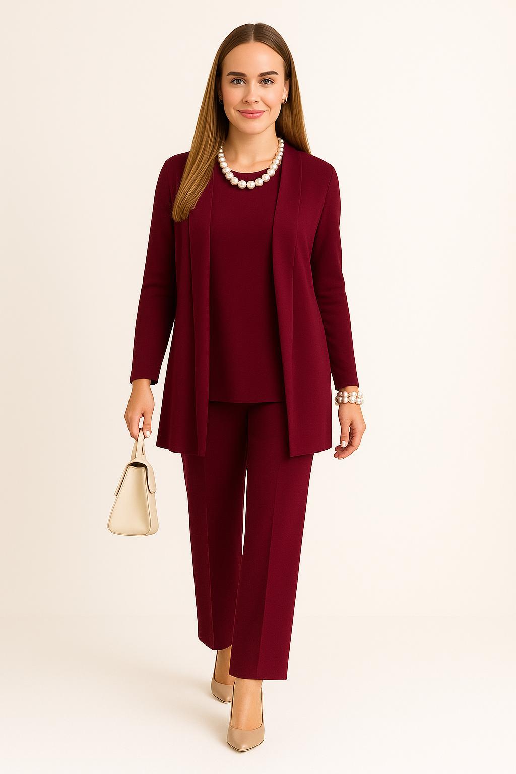 Emma™ | Sada topu a kalhot Cardigan