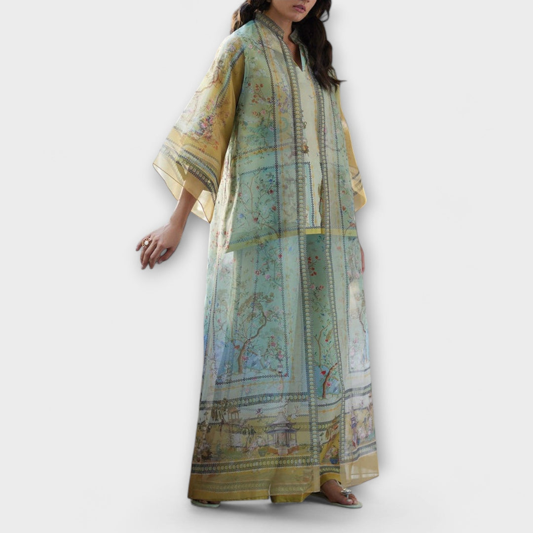 Maria - Set of digital prints with trumpet sleeves