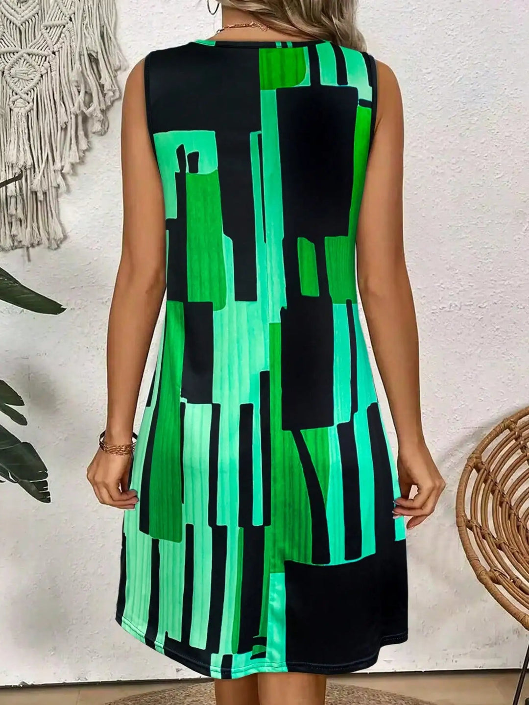 Lila™ | Geometrické ležérní šaty