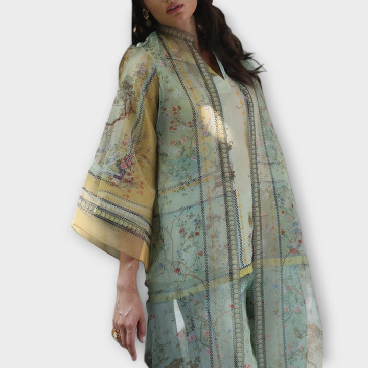 Maria - Set of digital prints with trumpet sleeves