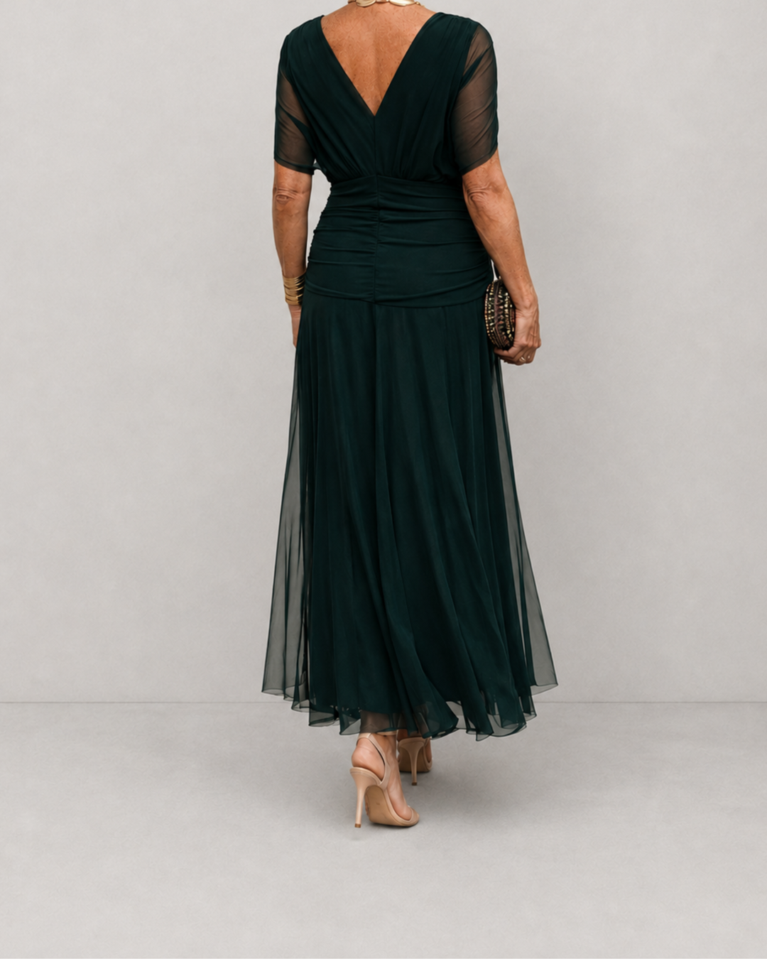 Eliza™ – Elegantní zelené šaty