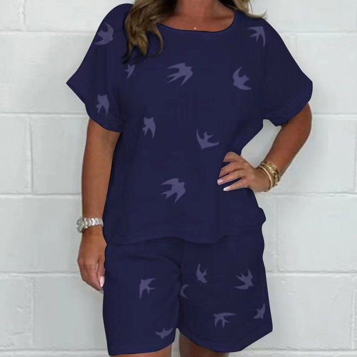 Cassandra™ | Casual Printed Cotton And Linen Set