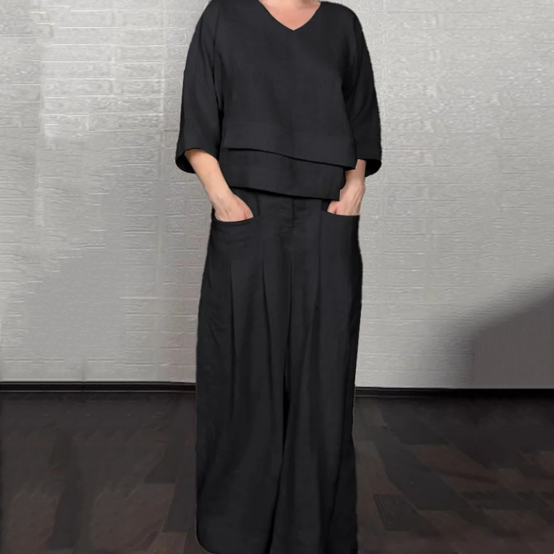 Sienna™ | Loose Minimalist Two-Piece Set™