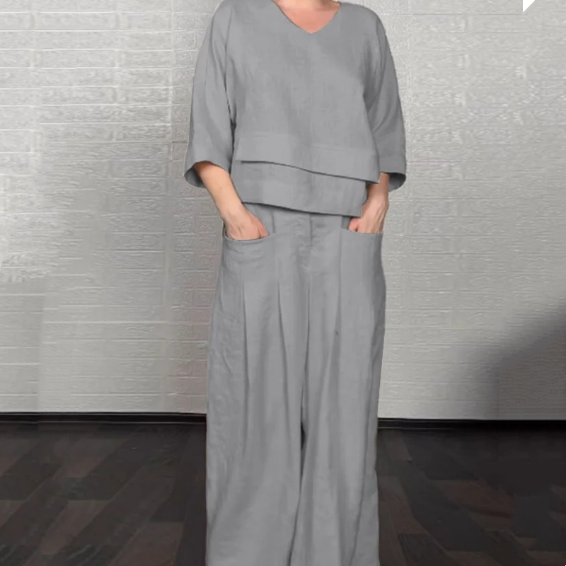 Sienna™ | Loose Minimalist Two-Piece Set™